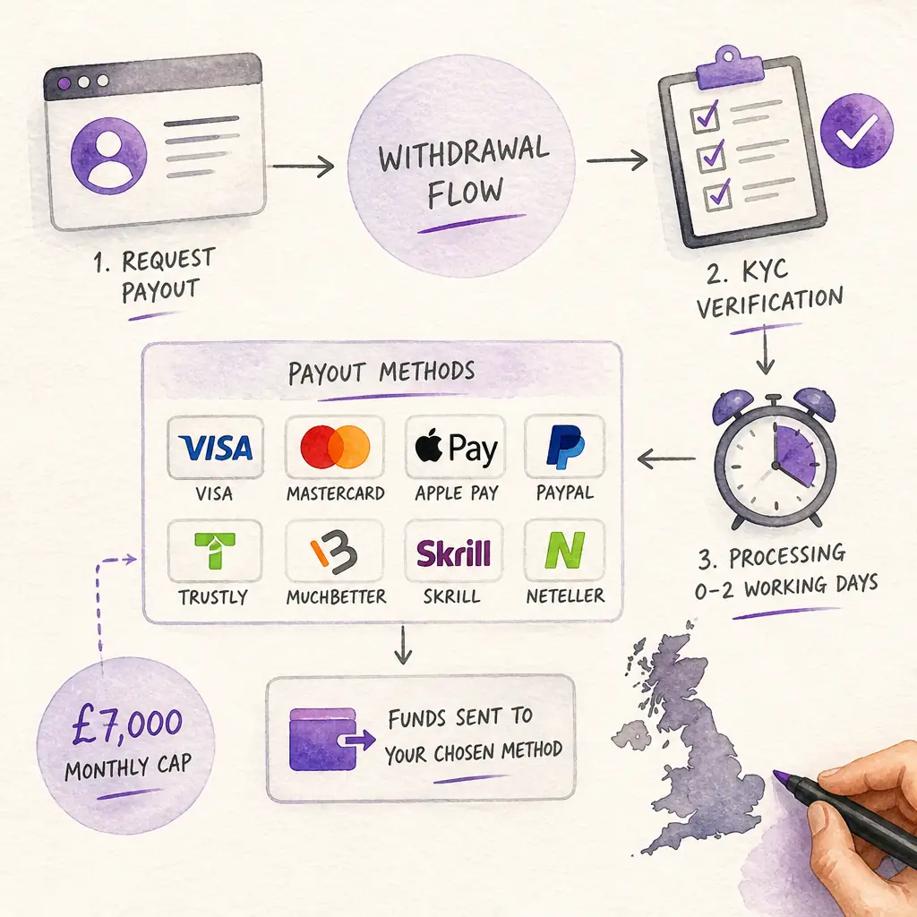 Kachingo Casino Withdrawal United Kingdom – Fast Payouts visual guide for Kachingo